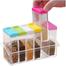 Spice Containers Set of 6 Condiment Storage Salt Sugar and Pepper image