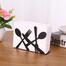 Spoon Fork Design Napkin Tissue Holder image