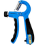 Alkaso Sports Counting 5-60kg Adjustable Hand Grip Blue Color image