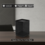 Square Metal Pen Holder Black image