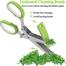 Stainless Steel 5 Blade Kitchen Scissors image