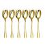 Stainless Steel Cutlery Tea Table Spoon Set - 6Pcs image