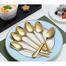 Stainless Steel Cutlery Tea Table Spoon Set - 6Pcs image