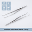 Stainless Steel Dental Tweezer Forcep image