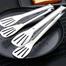 Stainless Steel Food Tongs Kitchen Tongs -1 Pcs image