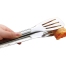 Stainless Steel Food Tongs Kitchen Tongs -1 Pcs image