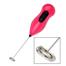 Stainless Steel Hand Coffee Mixer Drink Frother With Foamy Coffee Milk Juice Runs On 2 Aa Size Batteries image