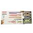 Stainless Steel High Carbon Colorful Kitchen Cute Knife Set - 6 PCS image