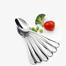 Stainless Steel Non-magnetic Tea Spoon - 6 Pcs image