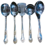 Stainless Steel Serving Spoon Set-5 Pcs Set image