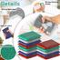 Stainless Steel Sponge Scrubber – Heavy Duty Dishwashing Scourer 2 Pcs image
