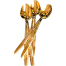 Stainless Steel Spoon Gold Premium Quality-6 Pcs image
