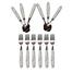 Stainless Steel Tea Spoon Set - 12 Pcs image