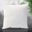 Standard Fiber Cushion, Tissue Fabric White 22x22 Inch image