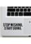 DDecorator Start Doing Laptop Sticker image