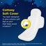Stayfree Secure Cottony Comfort XL Thick Sanitary Napkins, with Wings 6 pads image