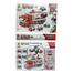 Storage Transform Fire Truck (6 in 1) building blocks - 655 Pcs (lego_6in1_653pcs_659003) image