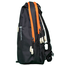 Stripelnc Exclusive Travel Backpack - Black With Orange Border image