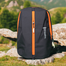 Stripelnc Exclusive Travel Backpack - Black With Orange Border image