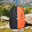 Stripelnc Exclusive Travel Backpack - Black and Orange image