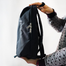 Stripelnc Mini Travel Backpack - Matte Black image