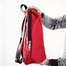 Stripelnc Mini Travel Backpack - Red image