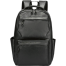 Style PU Leather Fashion Mens Backpack Black image