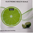 Stylish Electronic Health Scale – Lime Design Digital Weight Machine image