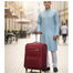 Stylish Red Travel Luggage Bag – Durable and Lightweight | Perfect for Travel image