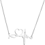 Super Design ECG Heart beat Long Chain Pendant Necklaces image