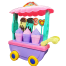 Super Funny Mini Ice Cream Trolley Car Play Set For Kids FUN (icecream_car_local) Multicolor image