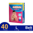 Supermom Belt System Baby Belt Diaper (L Size) (9-14kg) (40pcs) image