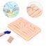 Suture Practice Kit For Medical Vet Students With Silicone Pad Suturing Tools Education Use image