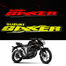 Suzuki Gixxer And Sf Logo Branded Self Adhesive Waterproof Sticker 1 Piece Random Color Selection image