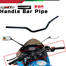 Suzuki Gixxer Monotone Sf Handle Bar Oem Pipe Black 1 Piece image