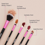 Swiss Beauty Makeup Brush Pink image