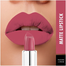 Swiss Beauty Pure Matte Lipstick Peaches N Cream 202 image
