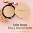 Swiss Beauty Silky and Smooth Oil Control Pressed Powder Compact with SPF 15 – 02 Natural image