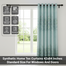 Synthetic Home Tex Curtains 42x84 Inches Standard Size For Windows And Doors image