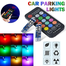 T10 W5W Wireless Remote Car Motorcycle LED Strobe Lights T10 Canbus Clearance Light image