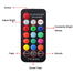 T10 W5W Wireless Remote Car Motorcycle LED Strobe Lights T10 Canbus Clearance Light image