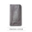 THE MEN's CODE Brown Leather Long Wallet Phone Cover For Men/Women image