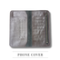 THE MEN's CODE Brown Leather Long Wallet Phone Cover For Men/Women image