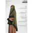 TOHFA READY HIJAB NIQAB SET | Boiled-Olive image