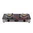 TOPPER Double Glass Auto Gas Stove LPG Lovely image