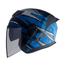 TORQ Arrow Revali Helmets - Glossy Blue And Black image