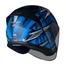 TORQ Arrow Revali Helmets - Glossy Blue And Black image