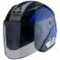 TORQ Atom Leak Helmets - Glossy Blue And Black Universal Size image