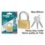 TOTAL TLK32202 Heavy Duty Brass Padlock 20mm image