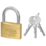 TOTAL TLK32202 Heavy Duty Brass Padlock 20mm image